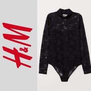 H&M lace bodysuit